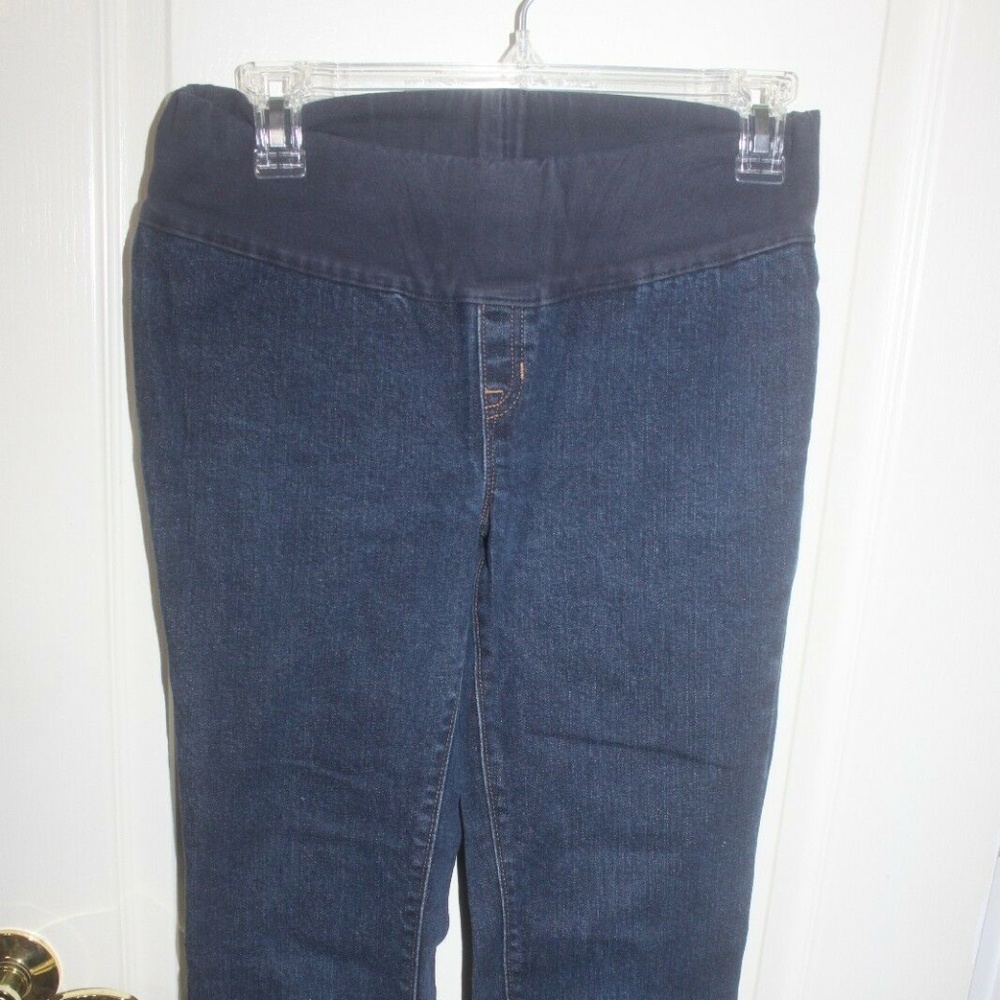 Gap Maternity denim stretch blue Jeans size 1A 12 maternity dark wash EUC